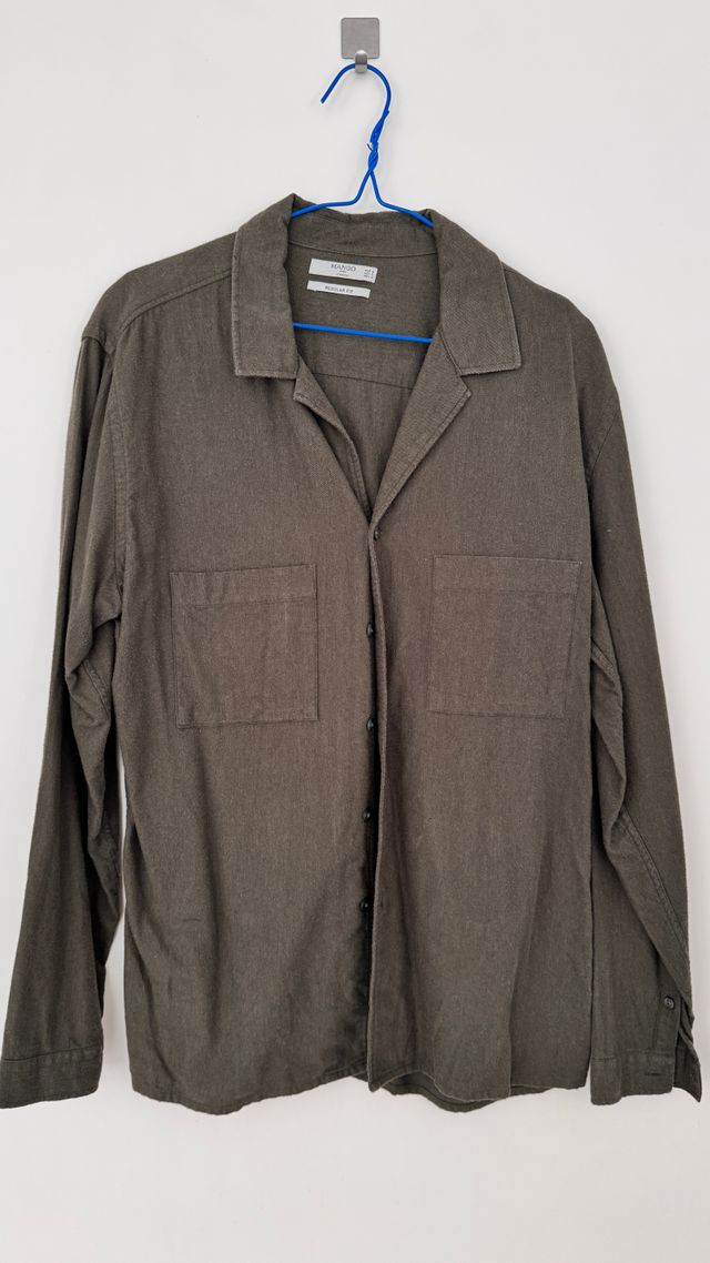 Camisa Zara Verde Talla M