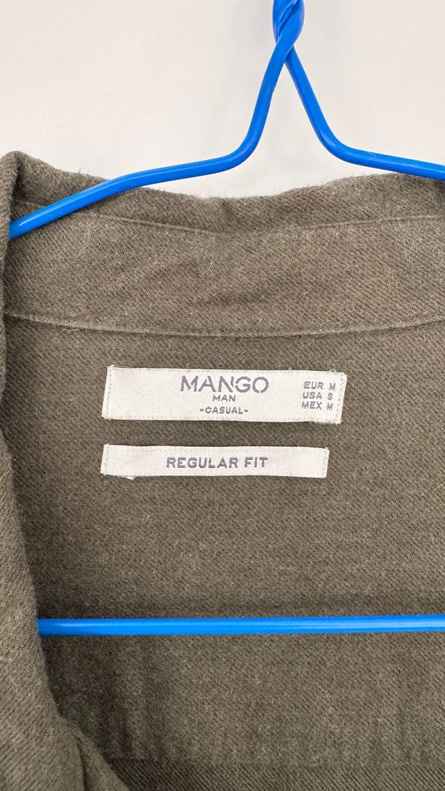 Camisa Zara Verde Talla M