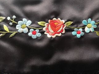 Delantal Huertana Bordado Multicolor