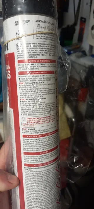 Espuma Expansiva Multiusos Axton