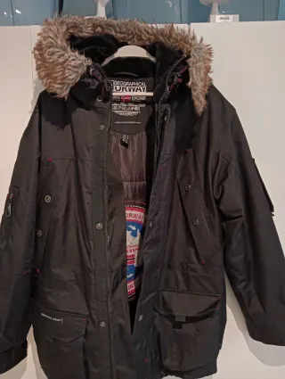 Parka Geographical Norway Negra