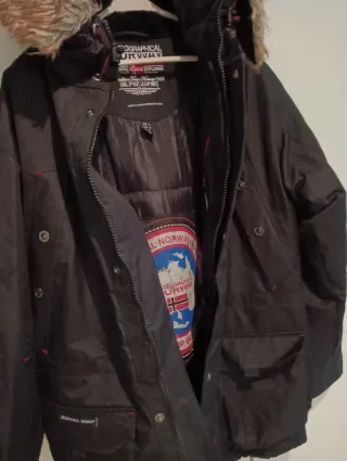 Parka Geographical Norway Negra