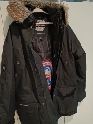 Parka Geographical Norway Negra