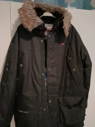 Parka Geographical Norway Negra