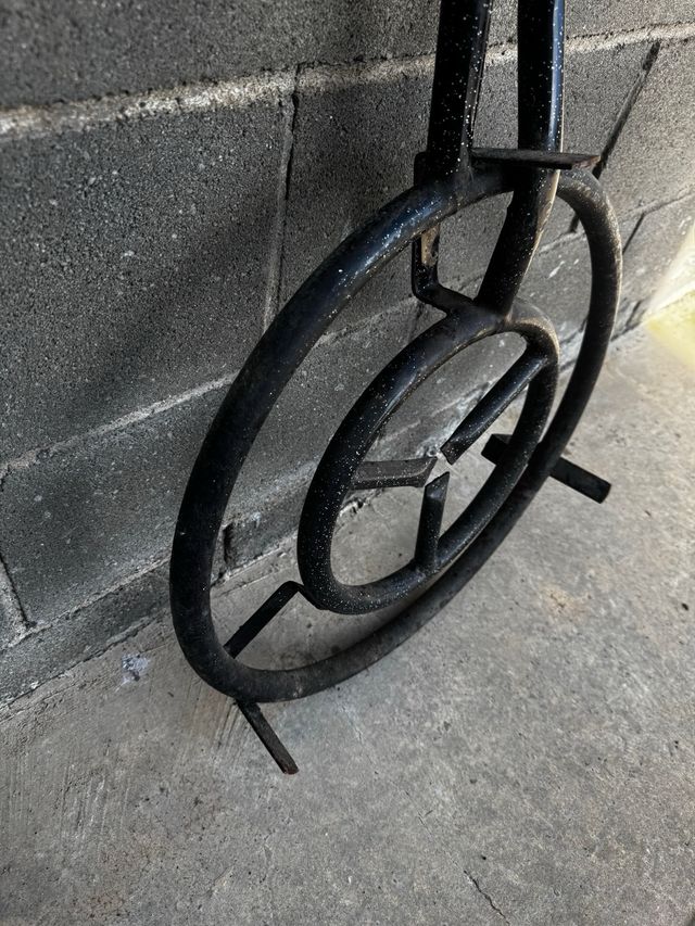 Estrebes de cocina  de gas butano con soporte metá