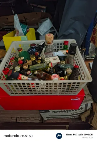 Mignon bottiglie da collezione