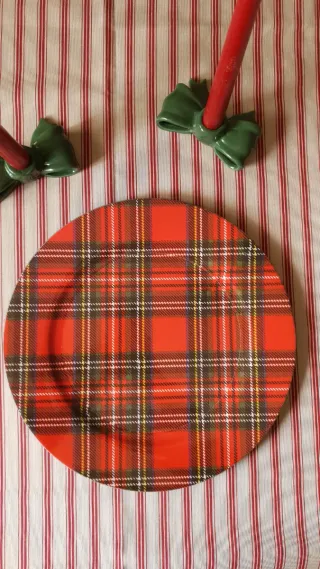 Bajoplato Tartán Melamina