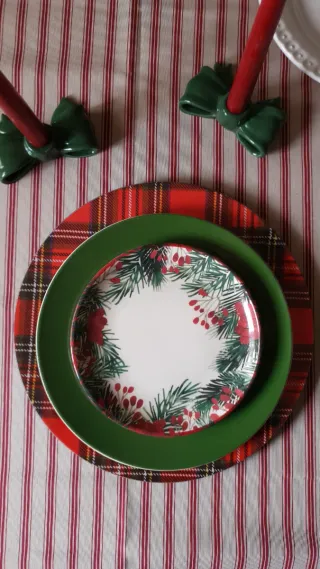 Bajoplato Tartán Melamina