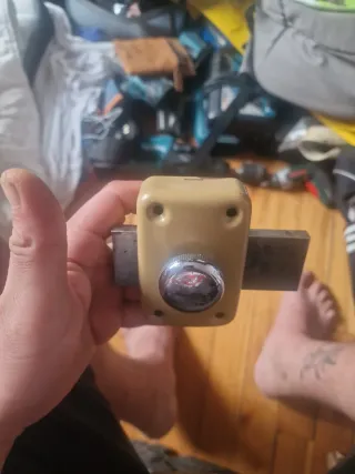 Cerradura de seguridad con llave