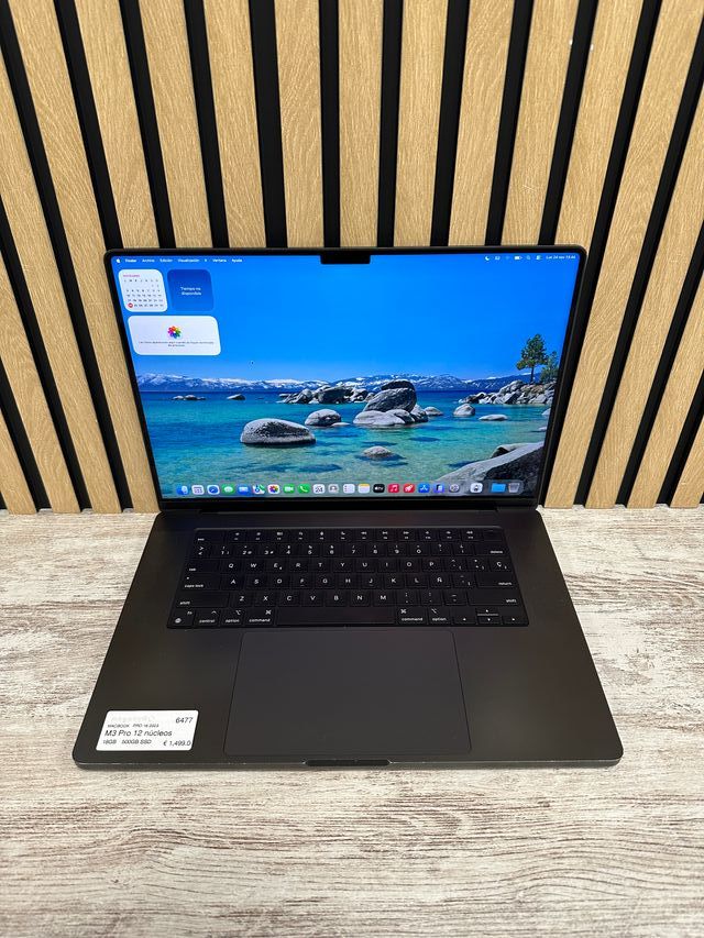 MacBook Pro 16" 2023 M3 PRO 18gb 500gb SSD