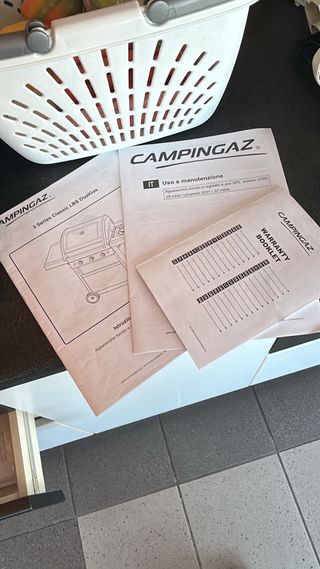 Copertura per barbecue in poliestere nero