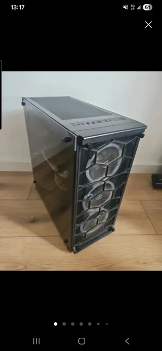 Torre PC Negra ryzen 7