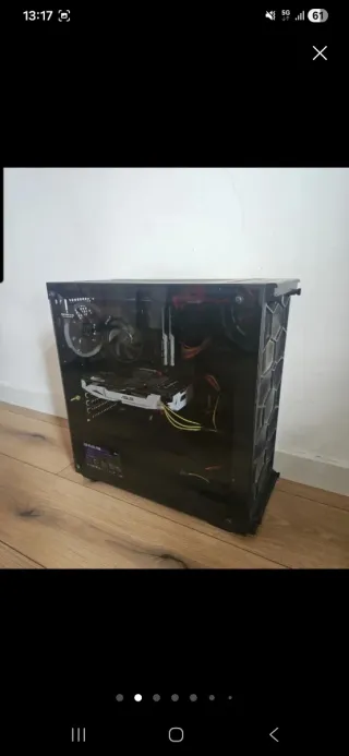 Torre PC Negra ryzen 7