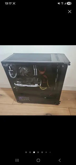 Torre PC Negra ryzen 7