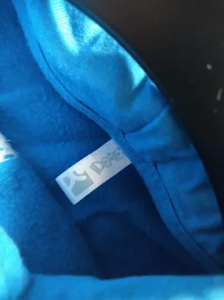 Felpa bambina Idexe blu con cuori