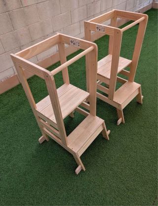 Torre Montessori in legno