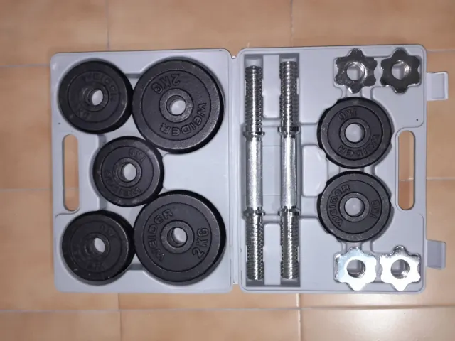 Maletín Mancuernas Weider