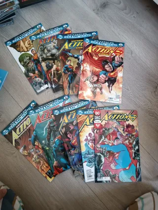 Superman action comics renacimiento completo