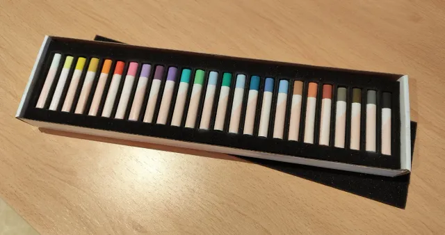 Tizas pastel Crelando - 25 unidades