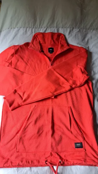 Sudadera Vans media cremallera talla S