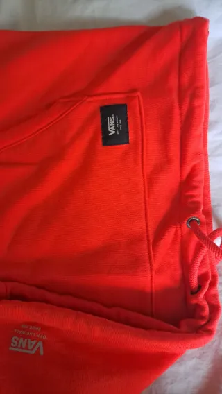 Sudadera Vans media cremallera talla S