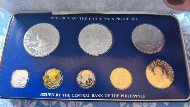 Estuche Monedas Filipinas 1975 Proof