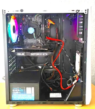 PC Gaming i3-9100F GTX 1650 Blanca