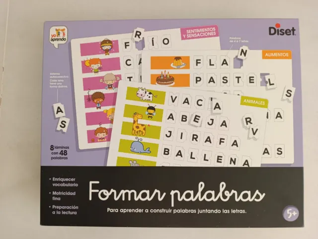 Juego Formar Palabras Diset Yo Aprendo