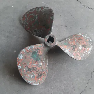 Hélice de barco de 3 palas