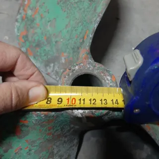 Hélice de barco de 3 palas