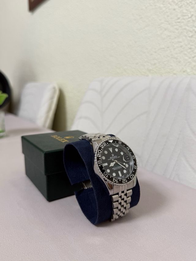 GMT-Master II quadrante nero con bracciale Jubilee