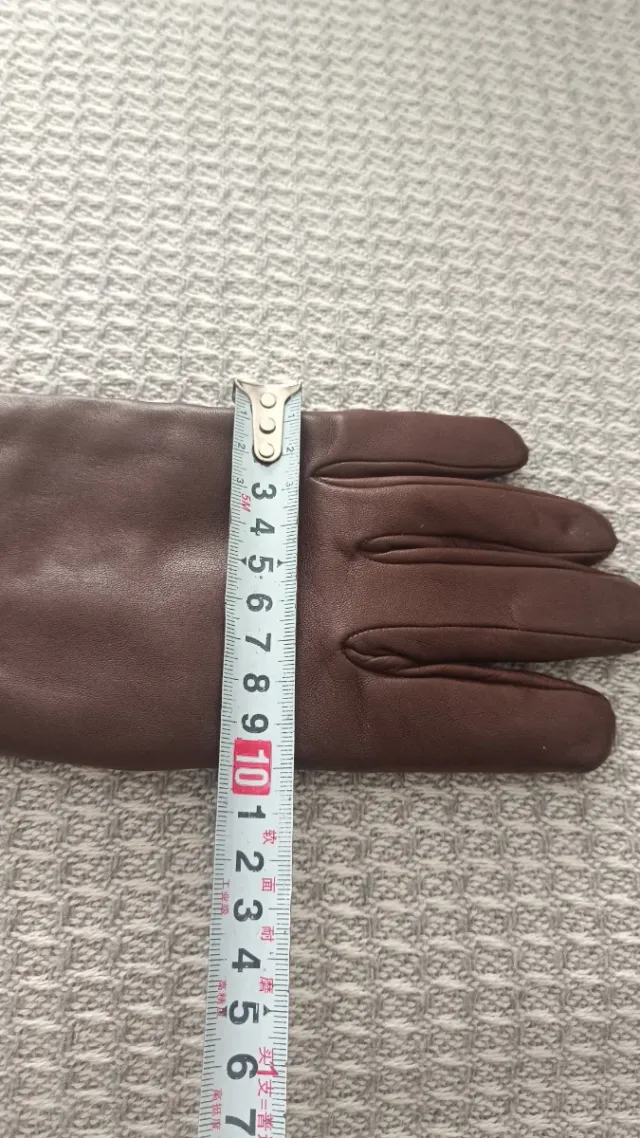 Guantes de mujer marrones