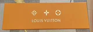 Louis Vuitton Caja Naranja y Dorada