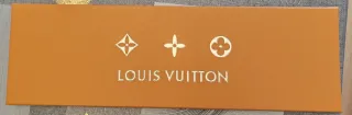 Louis Vuitton Caja Naranja y Dorada