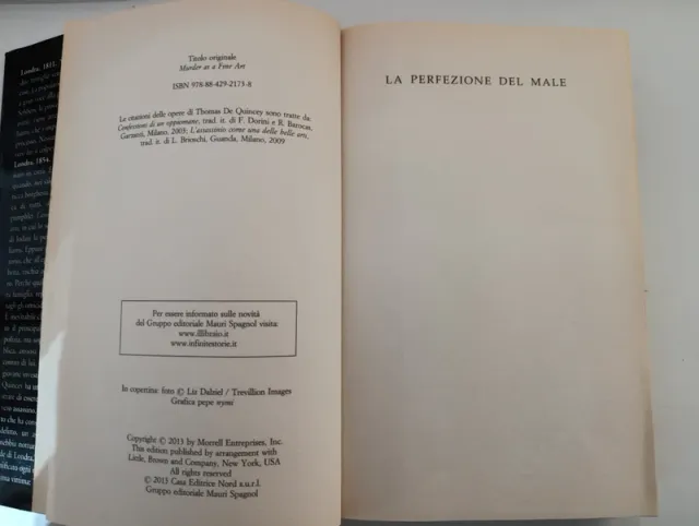 La perfezione del male