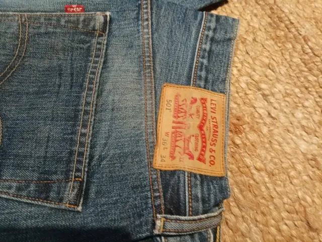 Vaqueros Levi's 501 Azules Talla M