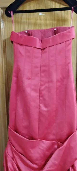 Vestido de fiesta Pronovias Rojo Talla S