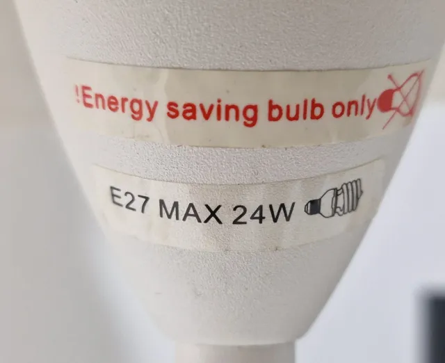 2 Lámparas Sobremesa Diseño Oro Blanco