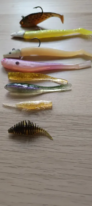 Lote de señuelos de pesca