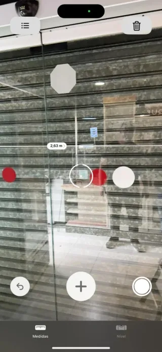 Puerta automática de cristal