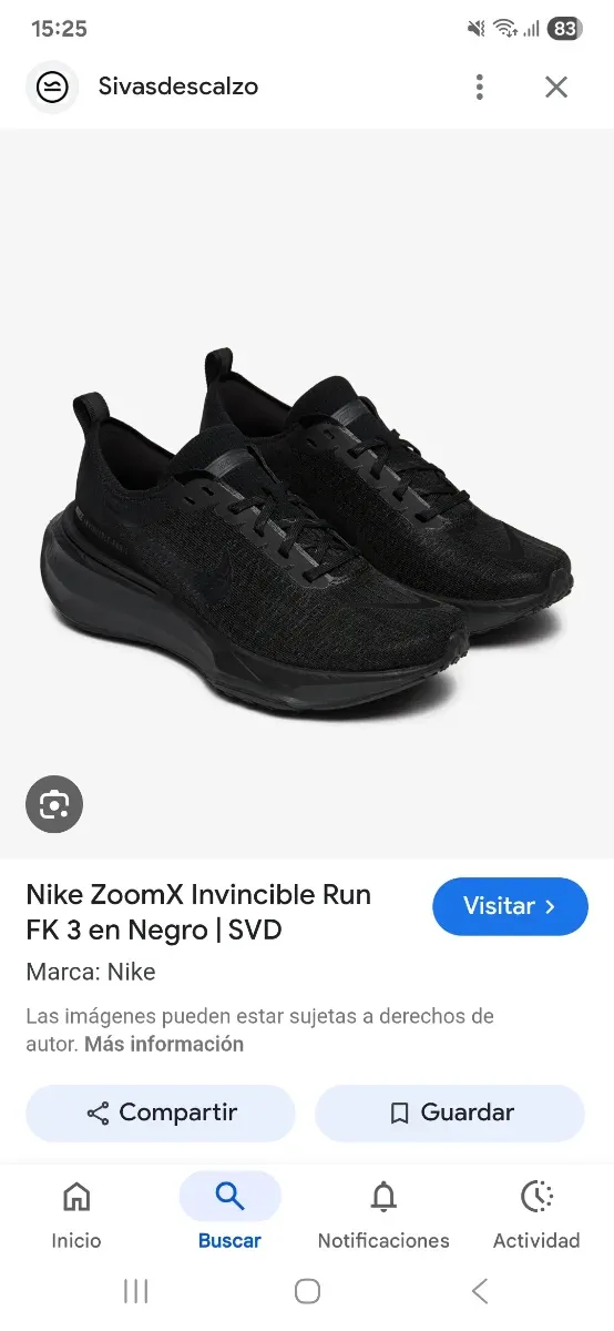 Nike ZoomX Invincible Run FK 3 Mujer