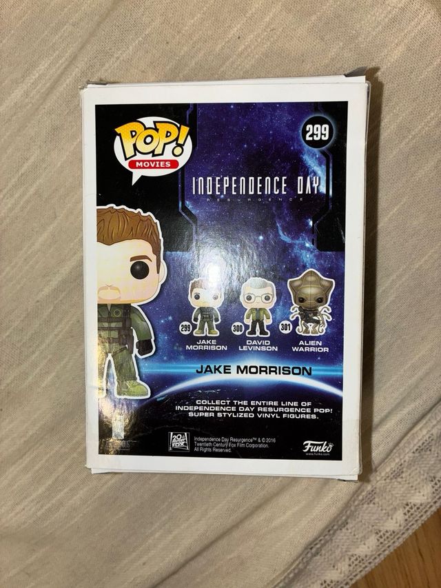 Funko Pop Independence Day Jake Morrison 299