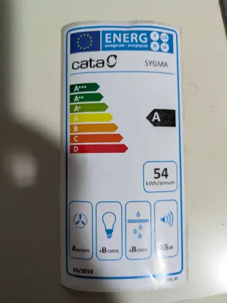 Campana extractora Cata nueva 200€