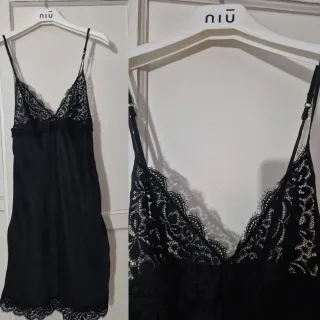 Sottoveste Intimissimi pizzo nero tg S