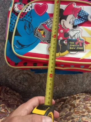 Mochila Minnie Mouse Criança Nova