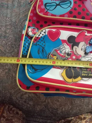 Mochila Minnie Mouse Criança Nova