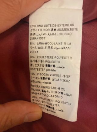 Cappotto fucsia con cappuccio