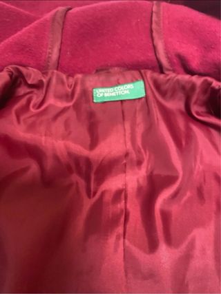 Cappotto fucsia con cappuccio