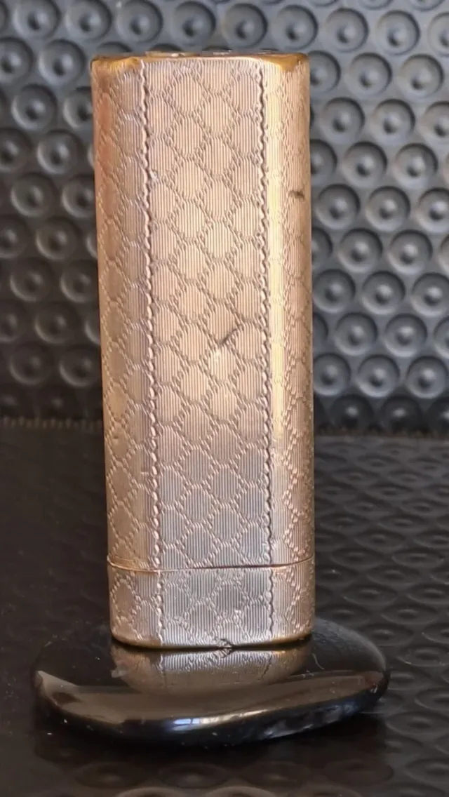 Encendedor Cartier Plata 925 Baño Oro 30Mkr