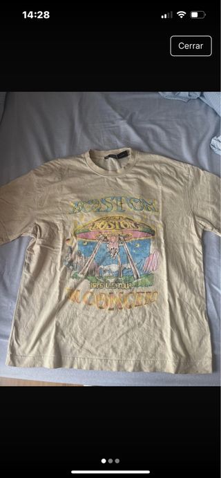 Camiseta Zara Boston 1979 Tour Talla M